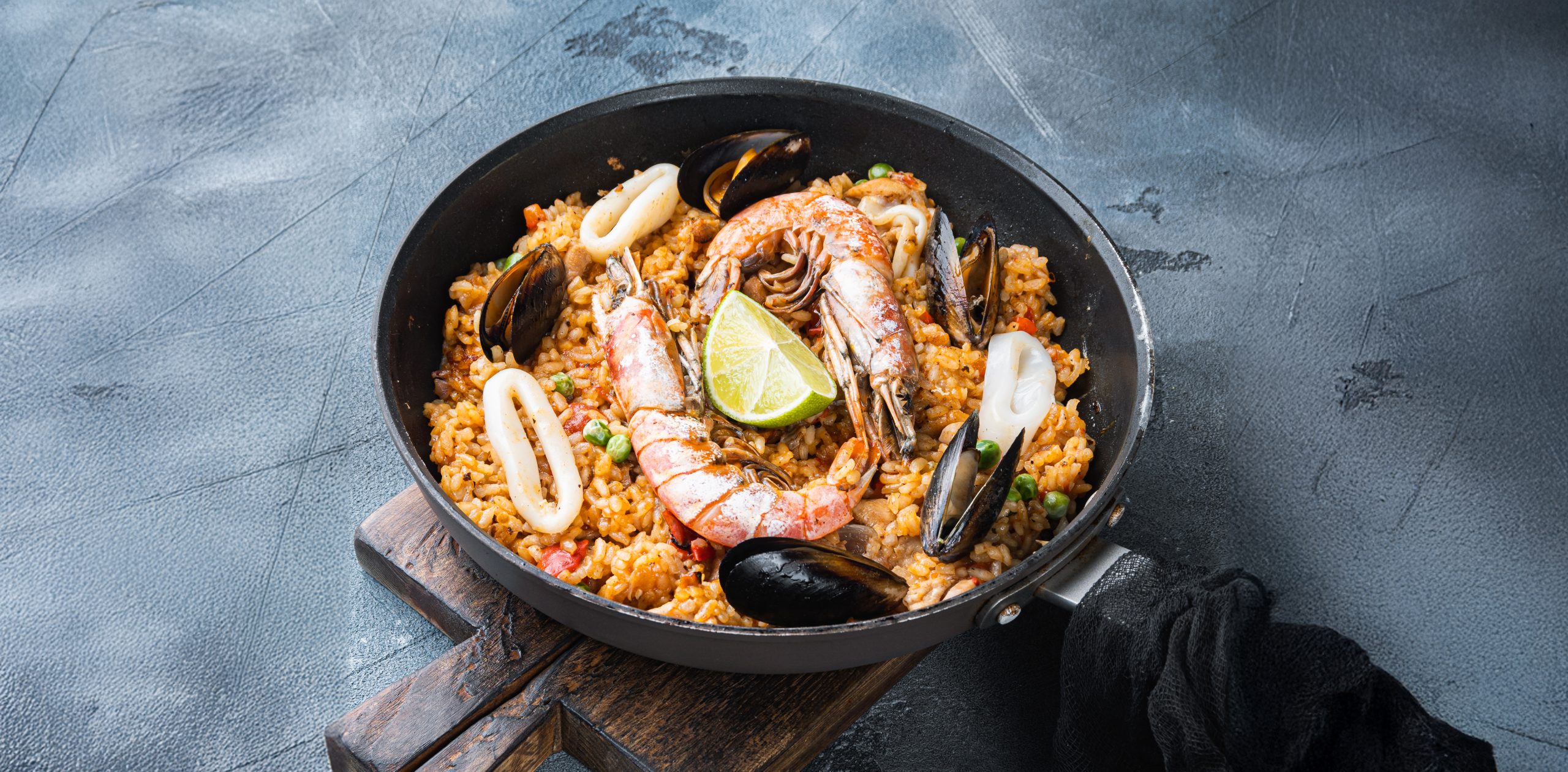 Coconut Seafood Paella