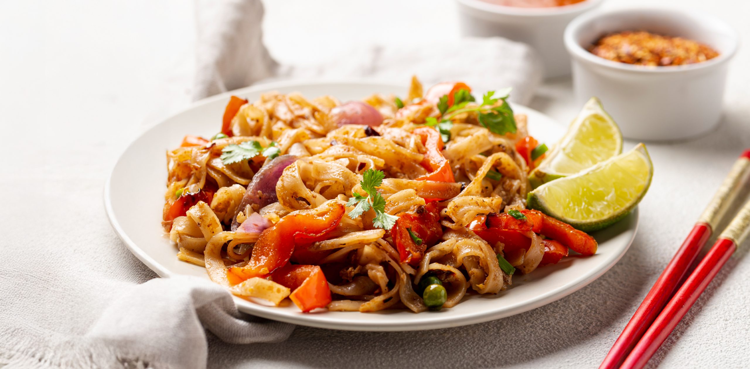 Spicy Korean Garlic Fried Noodles