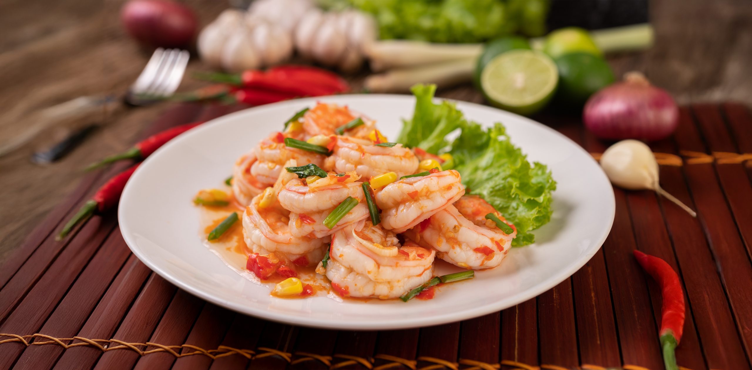 Spicy Sweet & Sour Prawns